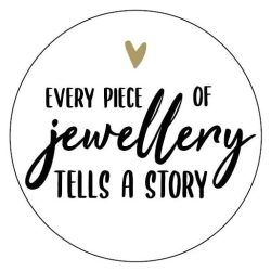 Kado Stickers | Rol Every Jewellery own story (250 stuks)
