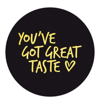 Sluit Stickers | Great Taste Goldfoil (50 stuks)