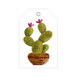 kadolabel | Vrolijke cactus