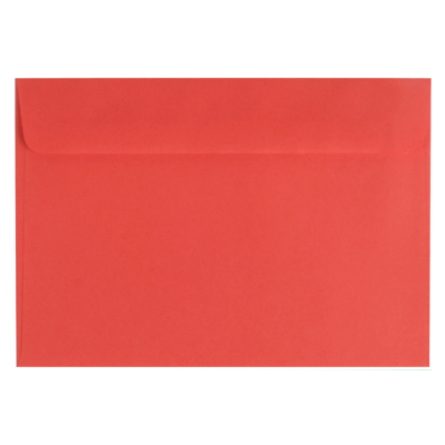 Enveloppe voor een ansichtkaartje – Rood