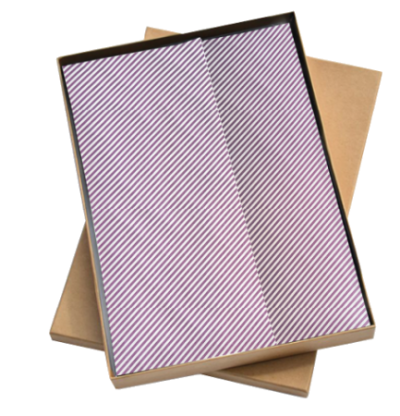 Vloeipapier | 30cm – Diagonal Lines paars (3m)
