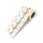 Kado Stickers | Layered Petals Green (12 stuks) - Afbeelding 2