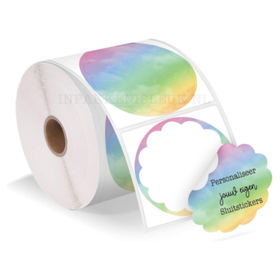 Gepersonaliseerde Stickers – Rainbow