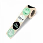 Kado Stickers | Let's Party mint (10 stuks)