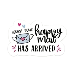Kado Stickers | Happy mail has arrived (10x)