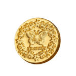 WAX SEAL | Lakzegel stempel vlinder verguld - Afbeelding 2
