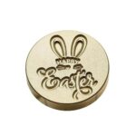 WAX SEAL | Lakzegel Happy Easter oren verguld - Afbeelding 2