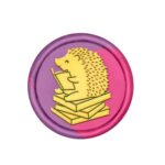 WAX SEAL | Lakzegel Egel met boek verguld