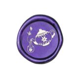 WAX SEAL | Lakzegel Theepot en kopje verguld