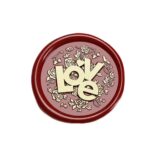 WAX SEAL | Lakzegel Love Quote verguld