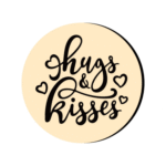 WAX SEAL | Lakzegel stempel Hugs Kisses - Afbeelding 2