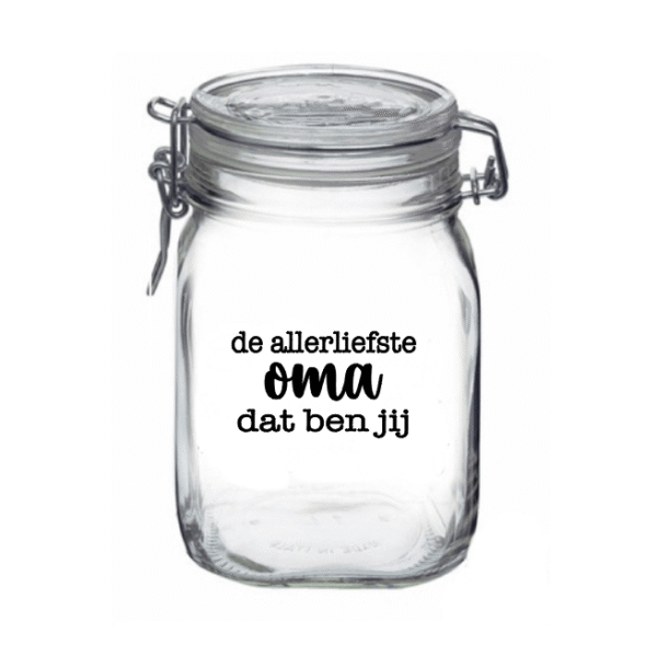 Snoeppot | De allerliefste Oma, dat ben jij