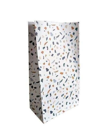 Blokzakje | Terrazzo Dots Blauw (M)