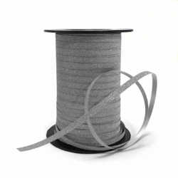 Krullint | Glitter Antraciet | 5mm (5meter)