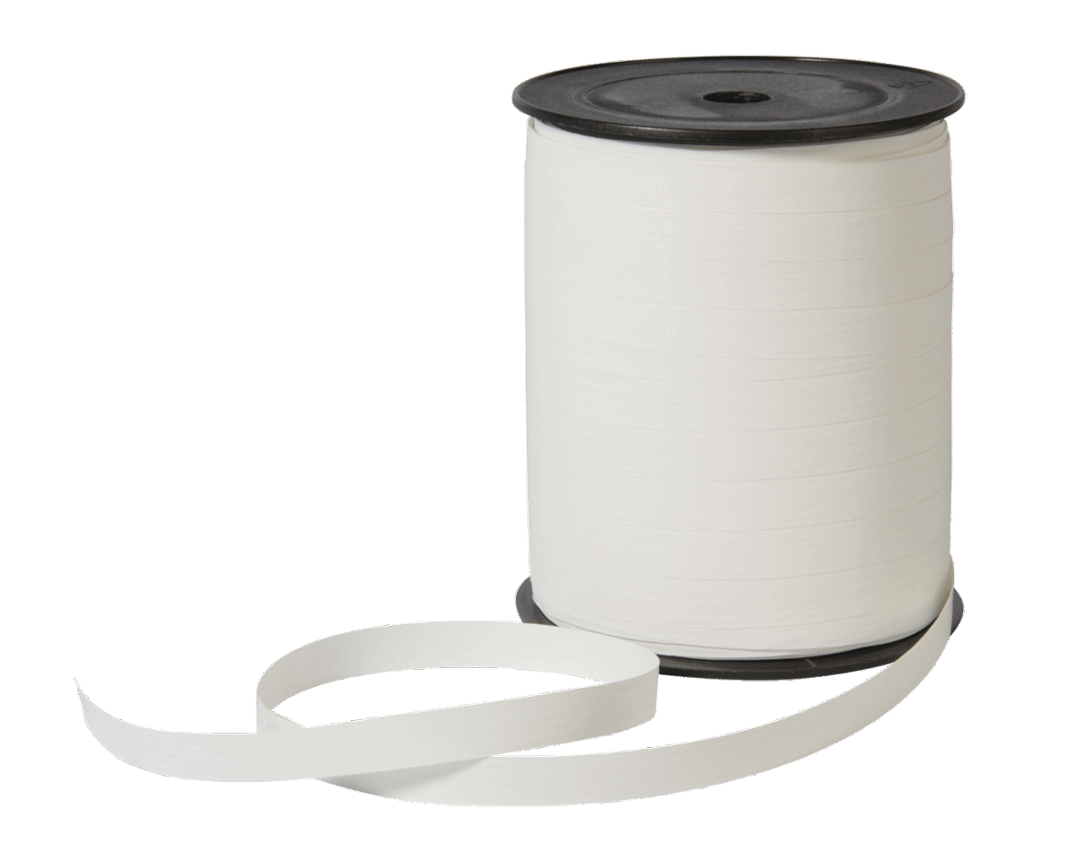 Krullint | Paperlook Stralend Wit  | 10mm - Afbeelding 1