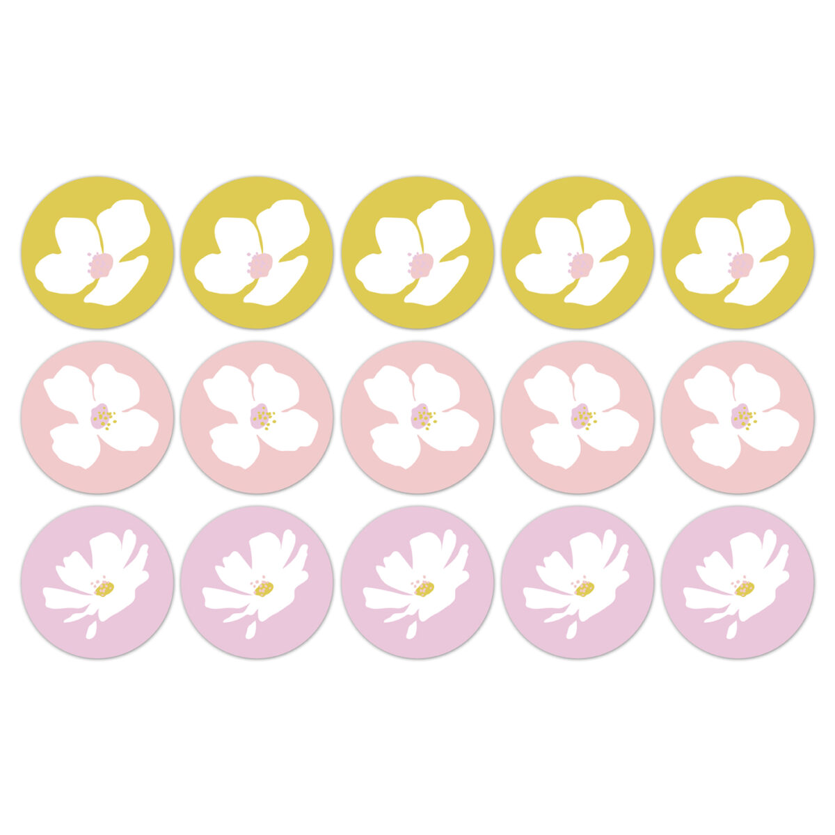 Kado Stickers | Fresh Flowers - Fresh  (12 stuks) - Afbeelding 2