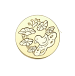 WAX SEAL | Lakzegel Eendje in het water verguld - Afbeelding 2