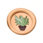 WAX SEAL | Lakzegel Plant in pot