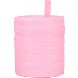 Krullint | Poeder Roze Stoflook Breed - 10mm