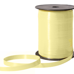 Krullint | Zacht Citroen Geel Breed - 10mm