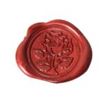 WAX SEAL | Lakzegel Stempel  Chique Enkele Roos