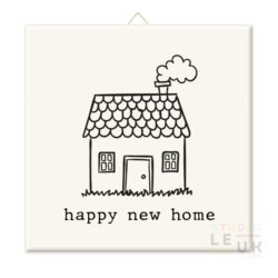 WOONDECO | Tegeltje - Happy New Home