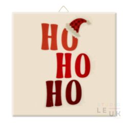 WOONDECO | Tegeltje - Ho Ho Ho Kerstmutsje