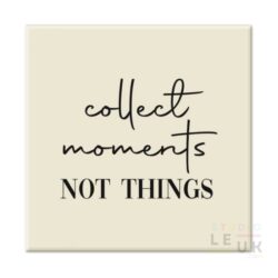WOONDECO | Tegeltje - Collect Moments