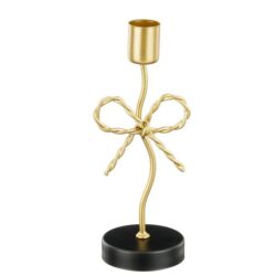 WOONDECO - Kandelaar Goud met Strik